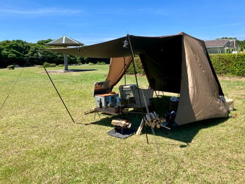 いや〜 今回も頑張った!! 千畳敷高原キャンプ場 ソロキャンプ フリーサイト けんじさんのキャンプブログ CAMPiii(キャンピー) -キャンプ専用SNS キャンプのすべてがここに集まる-