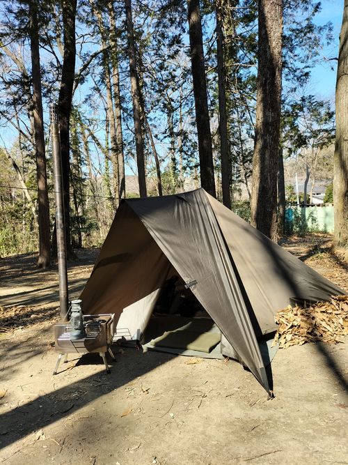 CAMPiii（キャンピー） ぼっちオヤジさんのキャンプブログ ２月キャンプ⛺️スタート😁 月川荘キャンプ場 林間サイト