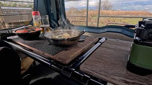 車中飯 湖岸緑地 吉川公園 ソロキャンプ HOTさんのキャンプブログ CAMPiii（キャンピー） -キャンプ専用SNS キャンプのすべてがここに集まる-