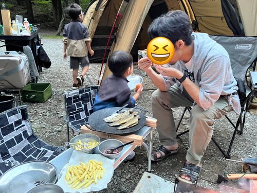 Vol.5 寒さを甘く見てた水遊びキャンプ ボスコ・オート・キャンプ・ベース ファミリーキャンプ 区画サイト こなたさんのキャンプブログ CAMPiii（キャンピー） -キャンプ専用SNS キャンプのすべてがここに集まる-