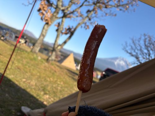 GO OUT CAMP 冬2025 🎄にソロ参加して、ど雨でぐちゃぐちゃになったけど、結果的に楽しかったキャンプ🏕️ ふもとっぱらキャンプ場 ソロキャンプ フリーサイト オートサイト waccy0441さんのキャンプブログ CAMPiii（キャンピー） -キャンプ専用SNS キャンプのすべてがここに集まる-