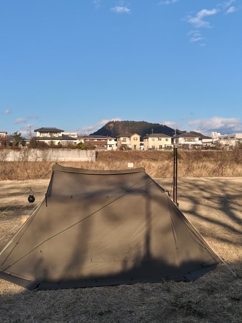 キャンプ納めのはずが中途半端になってしまった2025年ラスト 荒川桜づつみ公園 ソロキャンプ けい＠福島県さんのキャンプブログ CAMPiii（キャンピー） -キャンプ専用SNS キャンプのすべてがここに集まる-