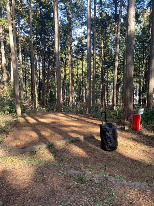徒歩ソロで行く、いこいの森 RECAMP おだわら 小田原市いこいの森 RECAMP おだわら ソロキャンプ 区画サイト ma9さんのキャンプブログ CAMPiii（キャンピー） -キャンプ専用SNS キャンプのすべてがここに集まる-