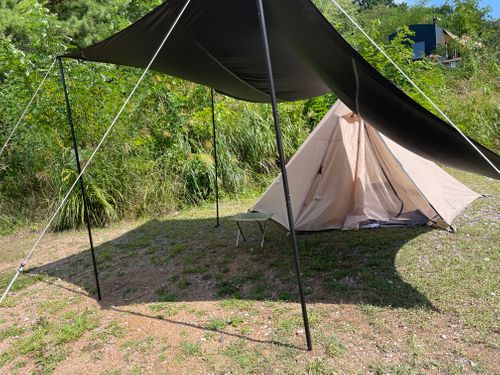 初のアルストデビュー! CAMP SATOMIYA~キャンプさとみや~ ソロキャンプ 区画サイト オートサイト ぺちゃさんのキャンプブログ CAMPiii(キャンピー) -キャンプ専用SNS キャンプのすべてがここに集まる-