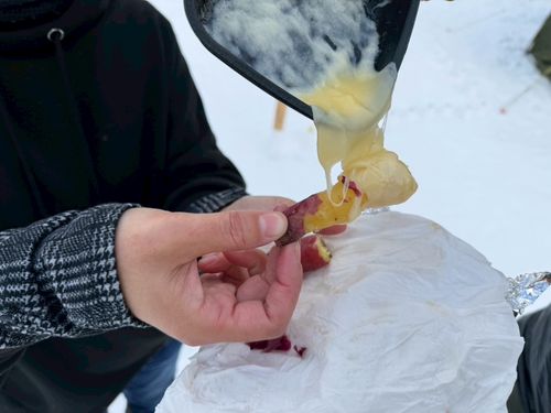 大人だけど雪遊び全振りキャンプ⛄️❄️🗿 白川郷ひらせ温泉キャンプサイト グループキャンプ フリーサイト ぐうたら夫婦さんのキャンプブログ CAMPiii（キャンピー） -キャンプ専用SNS キャンプのすべてがここに集まる-