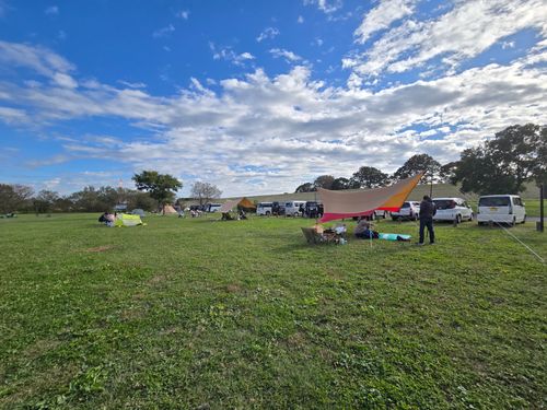 とうとう新幕登場!試し張り! 利根川ゆうゆう公園 デイキャンプ広場 ファミリーキャンプ フリーサイト DORRY(ドリー)さんのキャンプブログ CAMPiii(キャンピー) -キャンプ専用SNS キャンプのすべてがここに集まる-