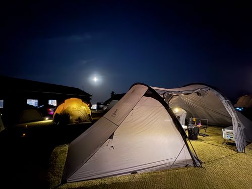 GW白馬グルキャンの前に〜こんな景色を見にちょっと能登まで🚗&sup3;₃ Camping Spot Hamano グループキャンプ フリーサイト ぷりんさんのキャンプブログ CAMPiii（キャンピー） -キャンプ専用SNS キャンプのすべてがここに集まる-