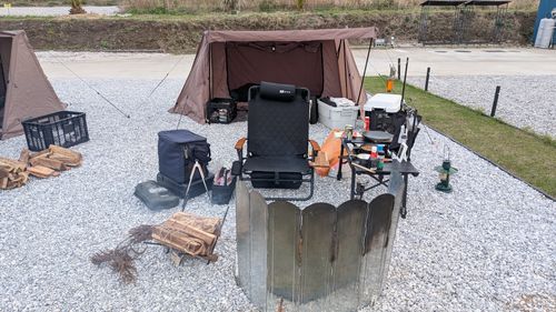 キャンプ再開して、同じとこへ　No.45 South One Village 館山 グループキャンプ ソロキャンプ 区画サイト すーつさんのキャンプブログ CAMPiii（キャンピー） -キャンプ専用SNS キャンプのすべてがここに集まる-