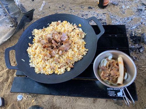初の湖南は鬼ばかり？ （猪苗代湖 編） 江湖村キャンプ場 グループキャンプ フリーサイト FUNEさんのキャンプブログ CAMPiii（キャンピー） -キャンプ専用SNS キャンプのすべてがここに集まる-