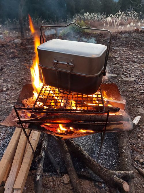 いきなり電車乗り遅れ💦 One and…Nanmoku Another BASE ソロキャンプ 区画サイト ひろ16さんのキャンプブログ CAMPiii（キャンピー） -キャンプ専用SNS キャンプのすべてがここに集まる-