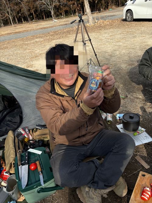 らにちゃんとしっぽり年末がやっぱりグルになる年末キャンプ🏕 ともえ川Park グループキャンプ 区画サイト ぷりんさんのキャンプブログ CAMPiii（キャンピー） -キャンプ専用SNS キャンプのすべてがここに集まる-