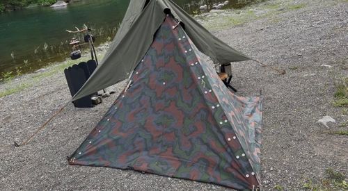 多国籍軍幕Camp🪖 前川キャンプ場 ソロキャンプ フリーサイト Camp 'n'g  Roll♪🏁さんのキャンプブログ CAMPiii（キャンピー） -キャンプ専用SNS キャンプのすべてがここに集まる-