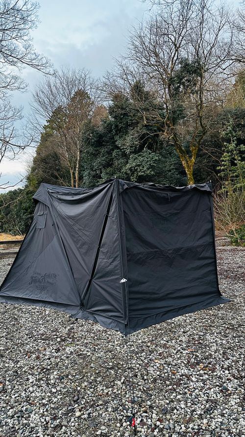 新幕デビュー　の巻 ソロキャンプ フリーサイト ちゃむ！さんのキャンプブログ CAMPiii（キャンピー） -キャンプ専用SNS キャンプのすべてがここに集まる-