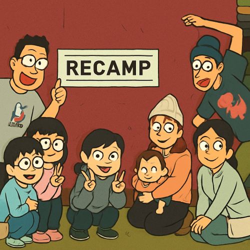 2025最終キャンプ　in勝浦 RECAMP 勝浦（旧しあわせの丘リゾート) ファミリーキャンプ グループキャンプ 区画サイト ひなはるさんのキャンプブログ CAMPiii（キャンピー） -キャンプ専用SNS キャンプのすべてがここに集まる-