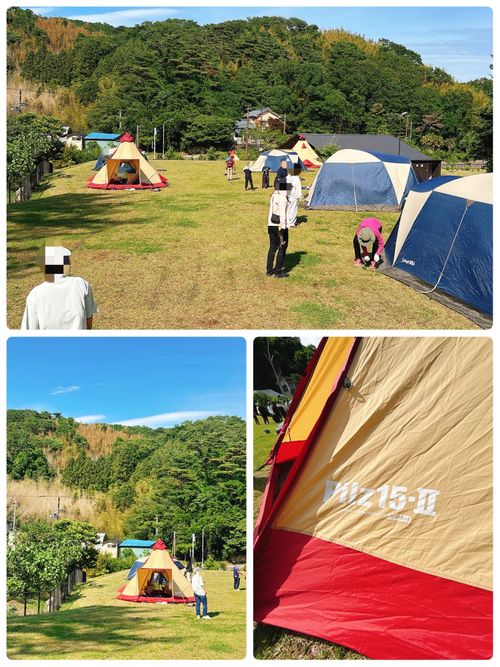 初挑戦‼️シーカヤックと24名の女性たち🩷初心者大歓迎のキャンプイベントだっちゃ🔰 松島自然の家(野外活動フィールド) Oniyomeさんのキャンプブログ CAMPiii（キャンピー） -キャンプ専用SNS キャンプのすべてがここに集まる-