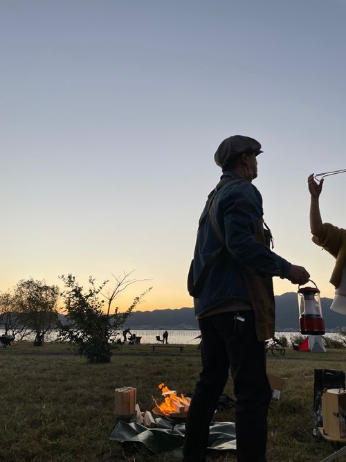 琵琶湖湖畔キャンプ⛺️ ファミリーキャンプ フリーサイト はるずふぁみりーさんのキャンプブログ CAMPiii(キャンピー) -キャンプ専用SNS キャンプのすべてがここに集まる-