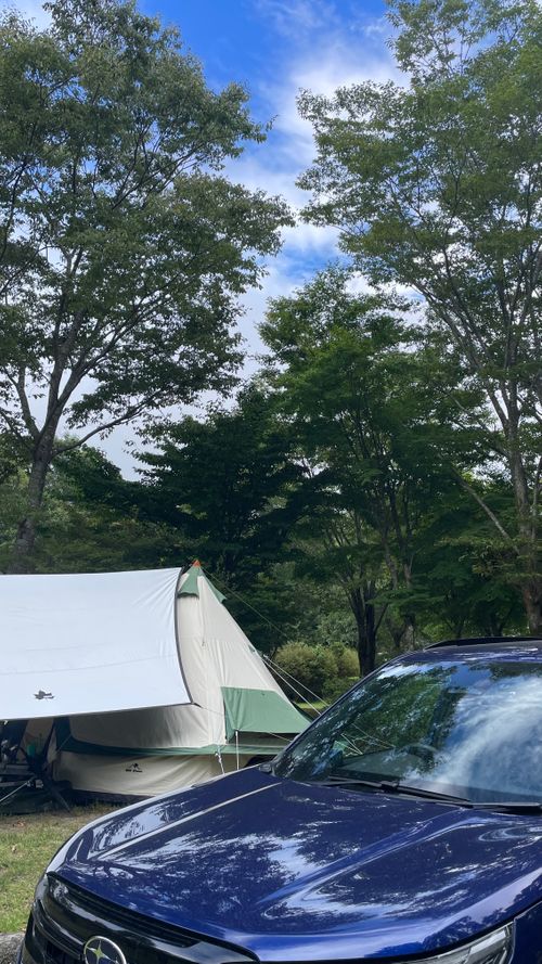福岡最近の避暑地と言えばここ くじゅうやまなみキャンプ村 ファミリーキャンプ 区画サイト フォレキャンさんのキャンプブログ CAMPiii（キャンピー） -キャンプ専用SNS キャンプのすべてがここに集まる-