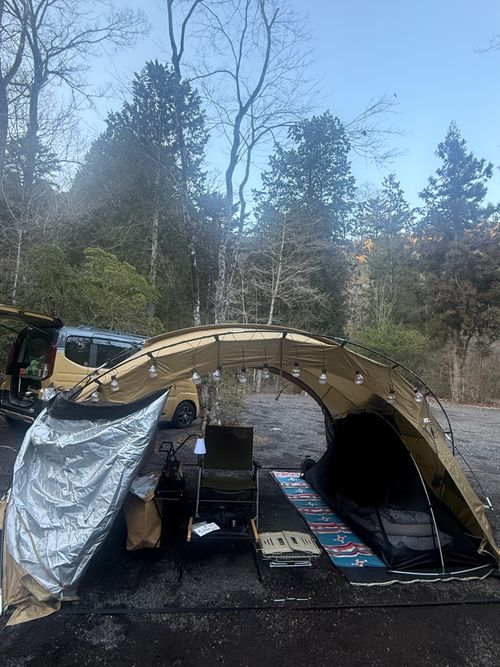 久しぶりの穏やかなキャンプ Foresters Village Kobitto あさぎりキャンプフィールド ソロキャンプ オートサイト 区画サイト ちはみなさんのキャンプブログ CAMPiii（キャンピー） -キャンプ専用SNS キャンプのすべてがここに集まる-