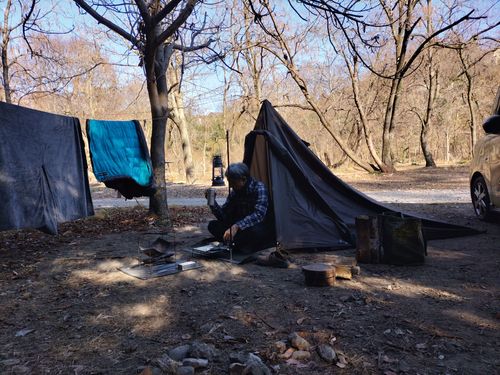 完ソロならず😢 武甲キャンプ場 ソロキャンプ 区画サイト ぼっちオヤジさんのキャンプブログ CAMPiii（キャンピー） -キャンプ専用SNS キャンプのすべてがここに集まる-