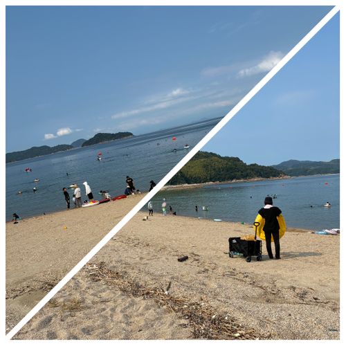 2026年10回目、海水浴キャンPart②🏝️ 片添ケ浜オートキャンプ場 ファミリーキャンプ 区画サイト オートサイト わいげさんのキャンプブログ CAMPiii（キャンピー） -キャンプ専用SNS キャンプのすべてがここに集まる-