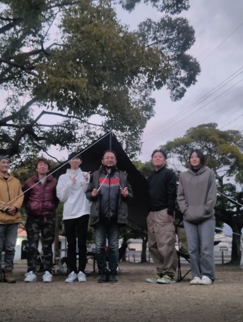 CAMPiii（キャンピー） サイババ-SBBcampさんのキャンプブログ 101回目のキャンプはいつメンだった 大浦崎公園キャンプ場