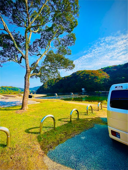 《秋》を楽しむ🐟おじうさキャン△ in 木屋川吉田河川公園 〜 CAMP NO.165 木屋川河川公園 ソロキャンプ ファミリーキャンプ フリーサイト おじキャン△さんのキャンプブログ CAMPiii（キャンピー） -キャンプ専用SNS キャンプのすべてがここに集まる-