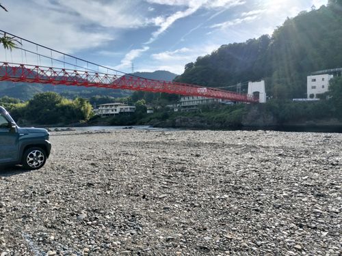 鬼リピ中 美濃橋 河川敷 ソロキャンプ たかたかぽんたさんのキャンプブログ CAMPiii（キャンピー） -キャンプ専用SNS キャンプのすべてがここに集まる-