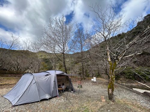 ファミリーキャンプ　無骨より快適キャンプ 田辺川湯キャンプ場 ファミリーキャンプ フリーサイト △kuuga△さんのキャンプブログ CAMPiii（キャンピー） -キャンプ専用SNS キャンプのすべてがここに集まる-