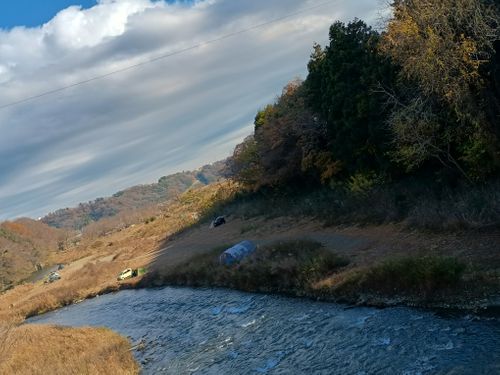 氷点下  軍幕キャンプ 角田大橋河川敷 ソロキャンプ フリーサイト ウエィダーさんのキャンプブログ CAMPiii（キャンピー） -キャンプ専用SNS キャンプのすべてがここに集まる-