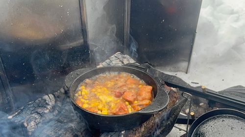 雪中キャンプ 飛騨荘川 一色の森キャンプ場 ソロキャンプ 区画サイト まっつんさんのキャンプブログ CAMPiii（キャンピー） -キャンプ専用SNS キャンプのすべてがここに集まる-