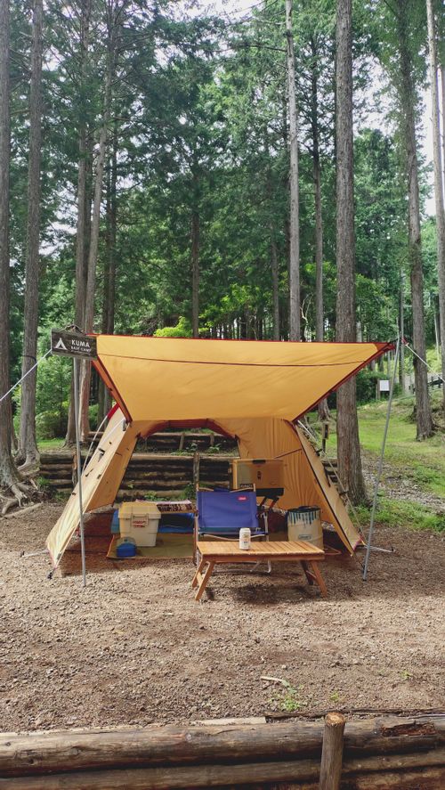 第３０回キャンプ⛺️桃沢キャンプ場 桃沢キャンプ場 ソロキャンプ 区画サイト KUMA21さんのキャンプブログ CAMPiii（キャンピー） -キャンプ専用SNS キャンプのすべてがここに集まる-