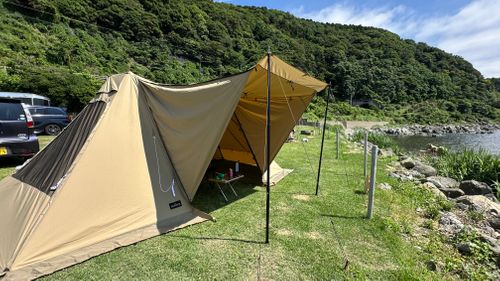 シーサイドキャンプ オーシャンズ | オートキャンプ場・RVパーク・ドッグラン ソロキャンプ 区画サイト ちゃむ！さんのキャンプブログ CAMPiii（キャンピー） -キャンプ専用SNS キャンプのすべてがここに集まる-