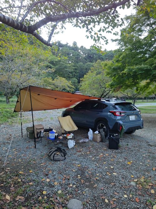 リベンジ車中泊! 青野原オートキャンプ場 ソロキャンプ 区画サイト やちさんのキャンプブログ CAMPiii(キャンピー) -キャンプ専用SNS キャンプのすべてがここに集まる-