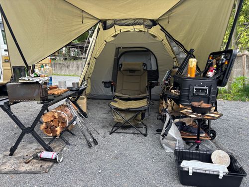 5月キャンプ⛺️2日目/2泊 ケニーズ・ファミリー・ビレッジ/オートキャンプ場 ソロキャンプ オートサイト boorishcamperさんのキャンプブログ CAMPiii（キャンピー） -キャンプ専用SNS キャンプのすべてがここに集まる-