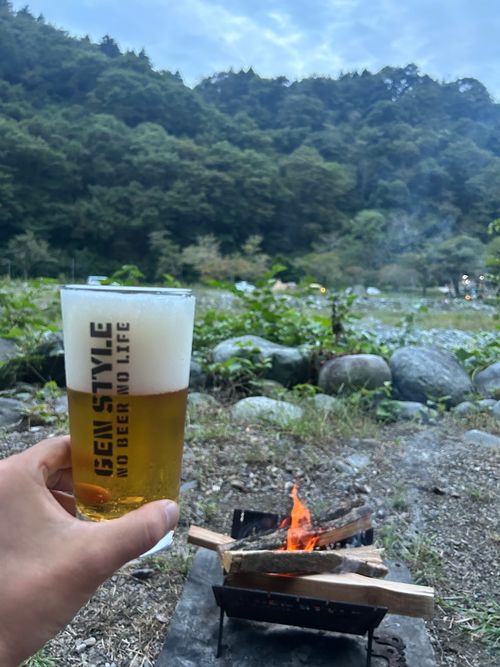 なんとか繰り出せたキャンプ⛺️ 新戸キャンプ場 ソロキャンプ 区画サイト Genさんのキャンプブログ CAMPiii（キャンピー） -キャンプ専用SNS キャンプのすべてがここに集まる-