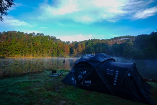 "I specialize in scenic camping 千代田湖キャンプ場 skitさんのキャンプブログ CAMPiii（キャンピー） -キャンプ専用SNS キャンプのすべてがここに集まる-