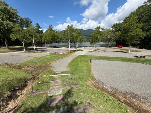 久っ々の完ソロでござりやしたぁ 曽原湖オートキャンプ場 ソロキャンプ 区画サイト まっつんさんのキャンプブログ CAMPiii（キャンピー） -キャンプ専用SNS キャンプのすべてがここに集まる-