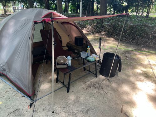 上野沼やすらぎの里キャンプ場 上野沼やすらぎの里 ソロキャンプ 区画サイト Maaaaaa!さんのキャンプブログ CAMPiii(キャンピー) -キャンプ専用SNS キャンプのすべてがここに集まる-