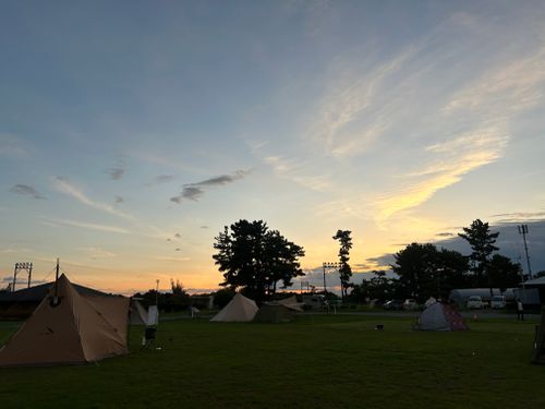 遠征キャンプ Part4     もう一つの聖地 渚園 キャンプ場 ソロキャンプ フリーサイト Genさんのキャンプブログ CAMPiii（キャンピー） -キャンプ専用SNS キャンプのすべてがここに集まる-