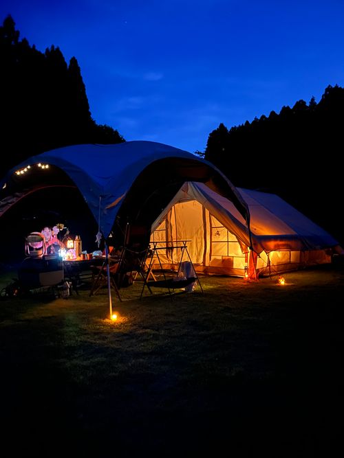 初北陸キャンプ! FOREST CAMP BASE 悠久ロマンの杜 ファミリーキャンプ 区画サイト なるパパさんのキャンプブログ CAMPiii(キャンピー) -キャンプ専用SNS キャンプのすべてがここに集まる-