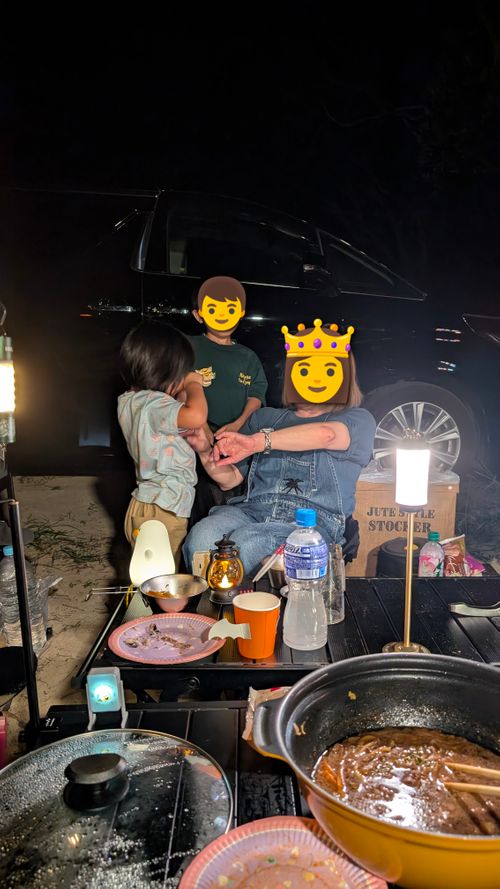 波間に消えた小僧と巨像 コースタルパークリトリート /Coastal Park RETREAT – RV & Campervan Site / ファミリーキャンプ グループキャンプ 区画サイト オートサイト ヒゲキャンさんのキャンプブログ CAMPiii(キャンピー) -キャンプ専用SNS キャンプのすべてがここに集まる-