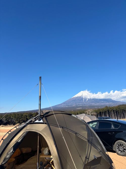 CAMPiii（キャンピー） aozoraさんのキャンプブログ 青空と富士山と夜景と海 富士見の丘オートキャンプ場