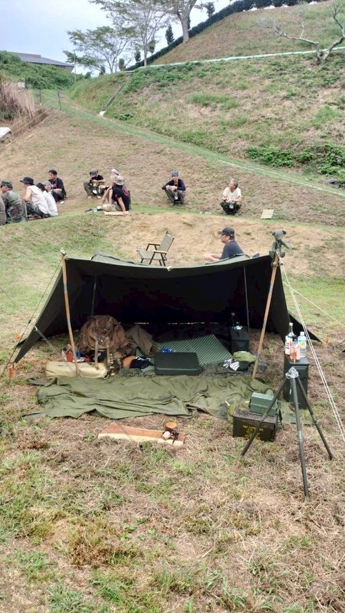 軍幕MTG 月ヶ瀬炭焼きアウルキャンプ場 グループキャンプ フリーサイト てぃーえむキャンプさんのキャンプブログ CAMPiii(キャンピー) -キャンプ専用SNS キャンプのすべてがここに集まる-