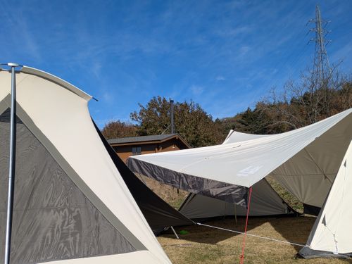 久しぶりのいなかの風キャンプ場 いなかの風 ファミリーキャンプ 区画サイト いっちーさんのキャンプブログ CAMPiii（キャンピー） -キャンプ専用SNS キャンプのすべてがここに集まる-