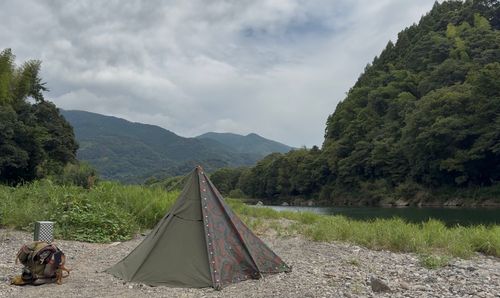 軍幕野営🪖〜ポ軍&times;ノルウェー軍camoⅡ〜⛺️ 前川キャンプ場 ソロキャンプ フリーサイト Camp 'n'g  Roll♪🏁さんのキャンプブログ CAMPiii（キャンピー） -キャンプ専用SNS キャンプのすべてがここに集まる-