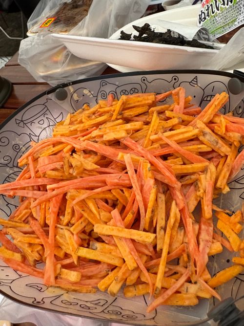 オプチャ女子グルキャンプ🏕下道倶楽部6時間越え。静岡ってでっかいなぁ！ 火剣山キャンプ場 グループキャンプ 区画サイト ぷりんさんのキャンプブログ CAMPiii（キャンピー） -キャンプ専用SNS キャンプのすべてがここに集まる-