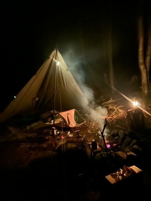 campbean 何故だかpart1 CAMP BEAN ソロキャンプ 区画サイト Genさんのキャンプブログ CAMPiii（キャンピー） -キャンプ専用SNS キャンプのすべてがここに集まる-