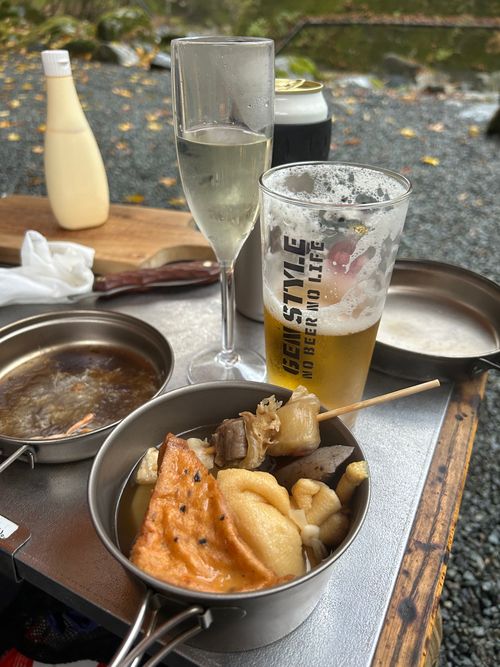 紅葉🍁キャンプ 山伏オートキャンプ場 ソロキャンプ グループキャンプ 区画サイト Genさんのキャンプブログ CAMPiii（キャンピー） -キャンプ専用SNS キャンプのすべてがここに集まる-