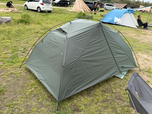 試し張りデイキャンプ 笠置キャンプ場 ソロキャンプ フリーサイト yoji@campさんのキャンプブログ CAMPiii（キャンピー） -キャンプ専用SNS キャンプのすべてがここに集まる-