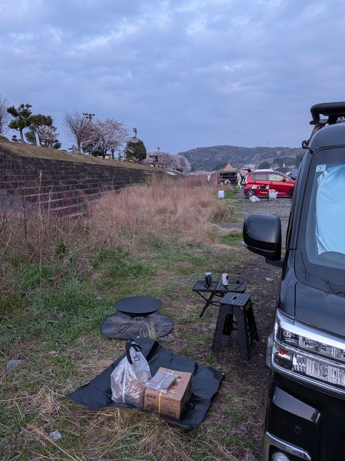 田代 中津川河川敷 ソロキャンプ フリーサイト オートサイト IZUIZUさんのキャンプブログ CAMPiii（キャンピー） -キャンプ専用SNS キャンプのすべてがここに集まる-